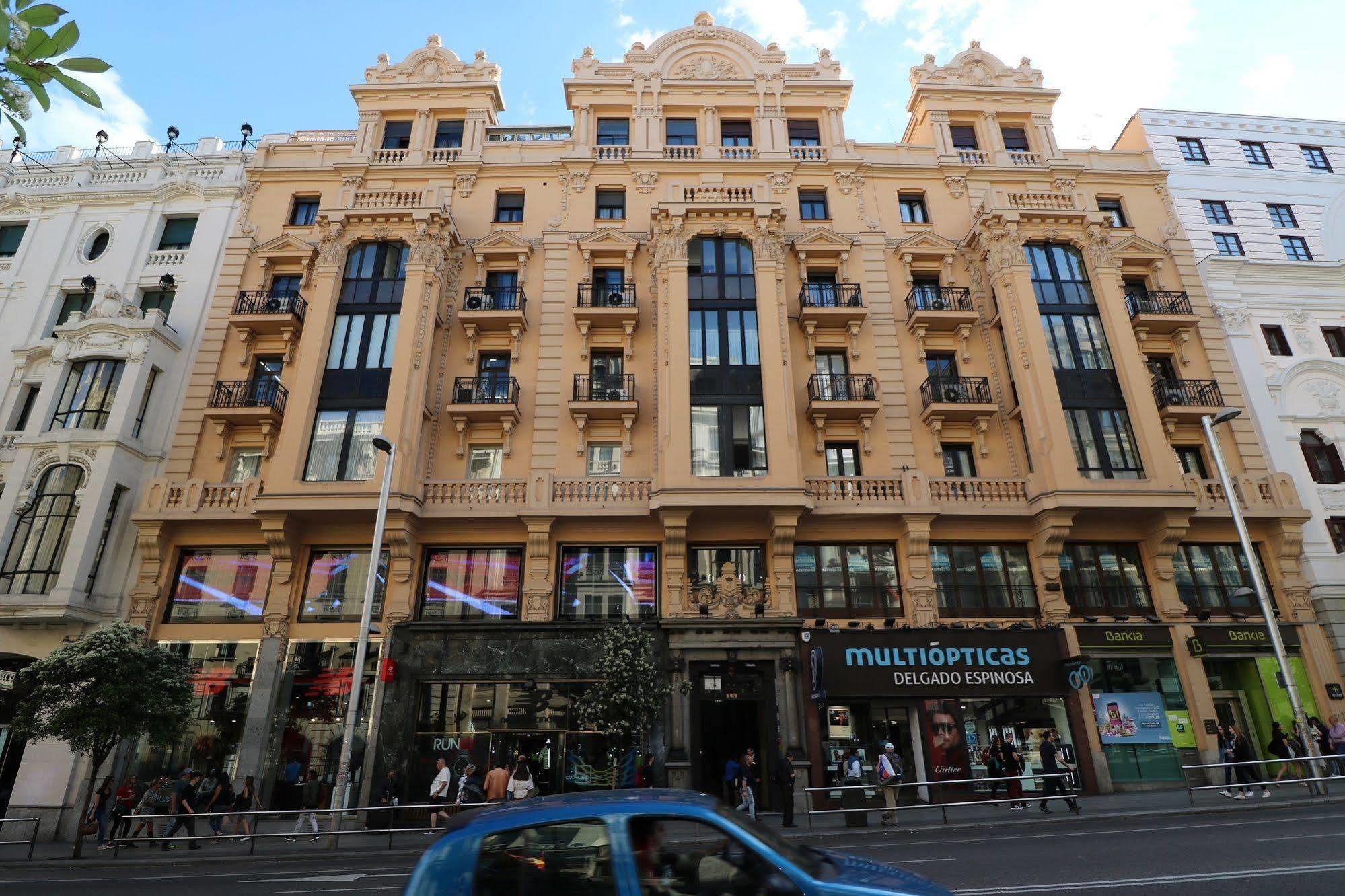 Hostal Hispano - Argentino Gran Via Madrid Exterior foto